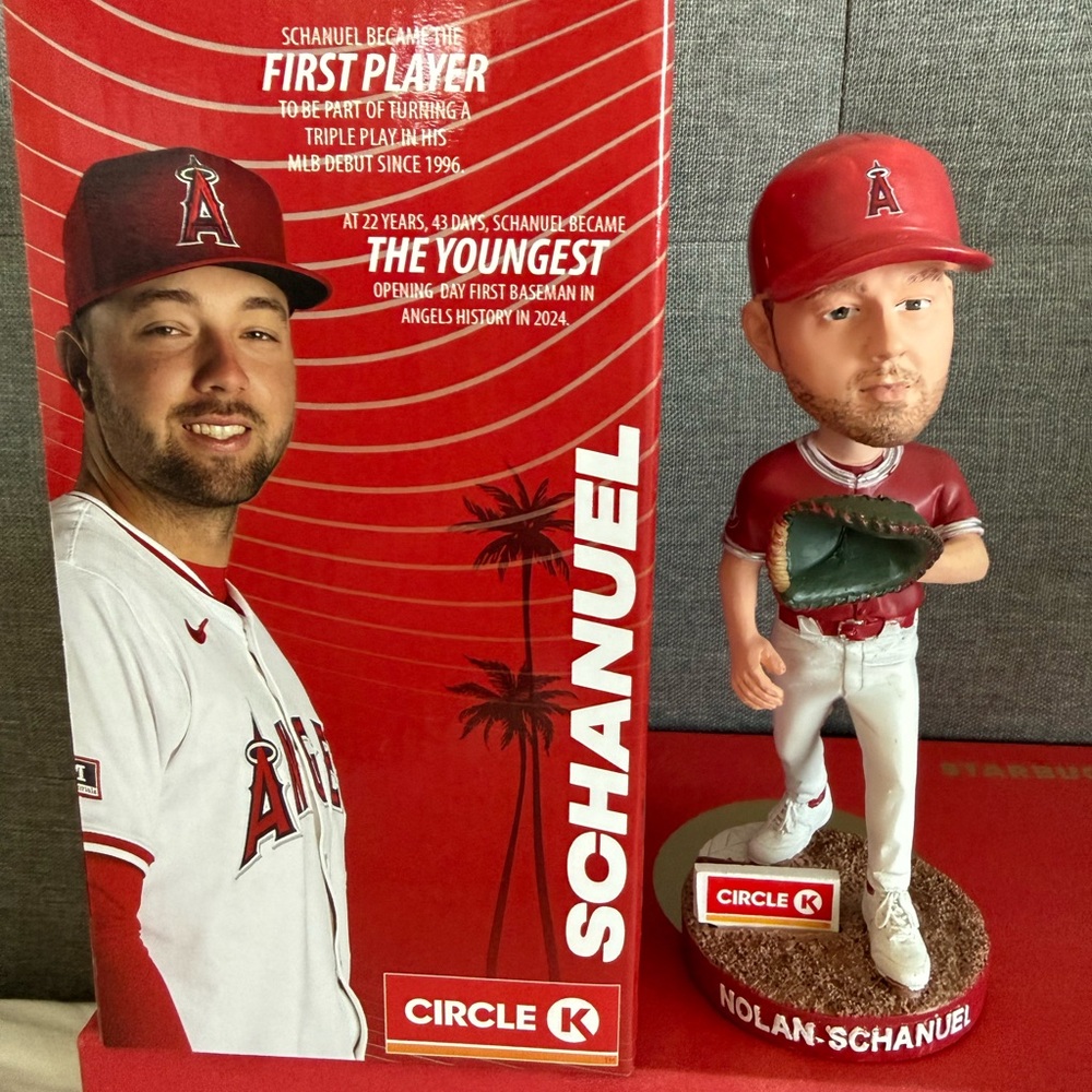 Los Angeles Angels Schanuel Bobblehead